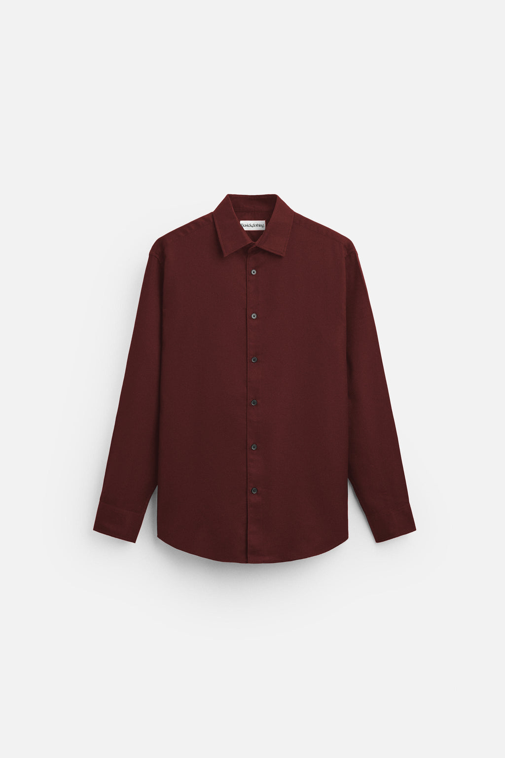 Premium Maroon Textured Cotton Shirt